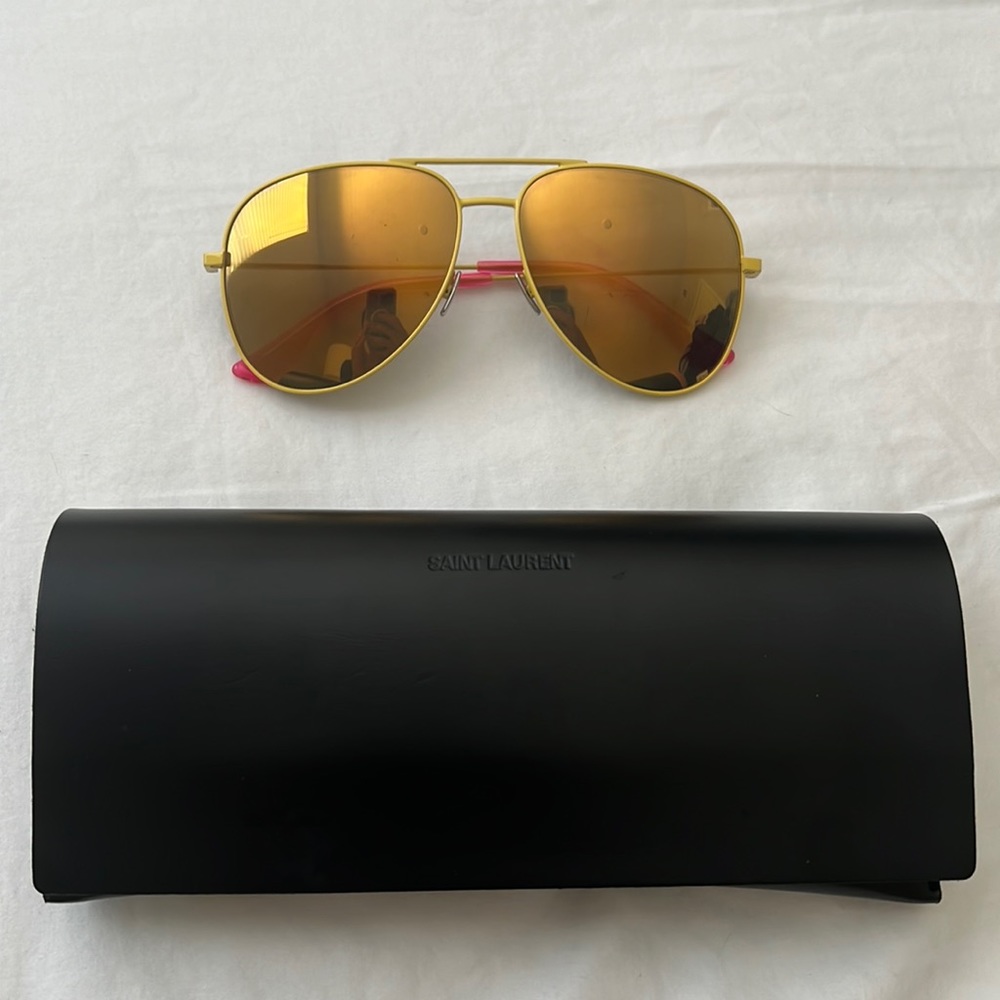 Saint Laurent Aviator Sunglasses